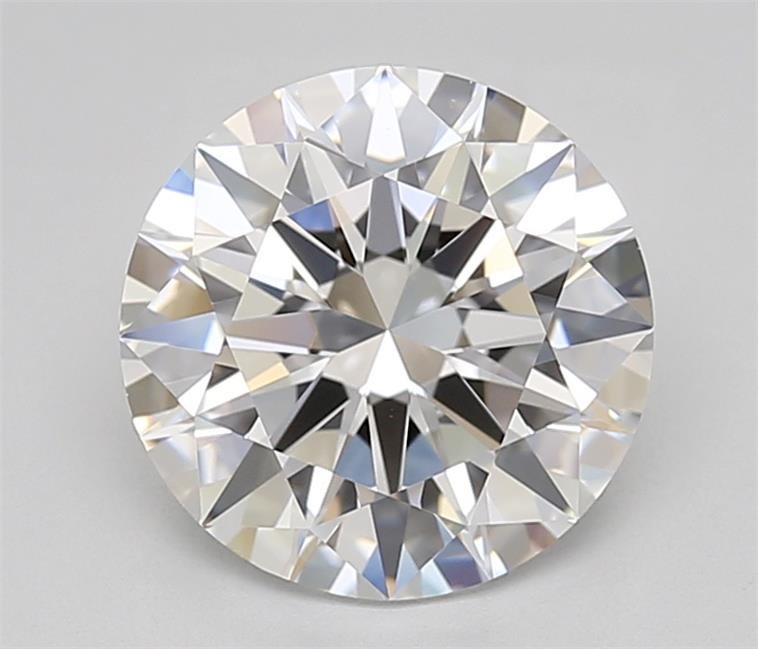 2.56ct D FL Excellent Cut Round Lab Grown Diamond