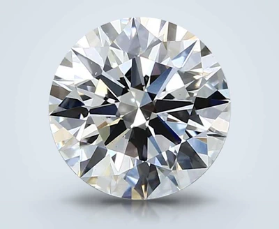 2.05ct F VS2 Rare Carat Ideal Cut Round Lab Grown Diamond