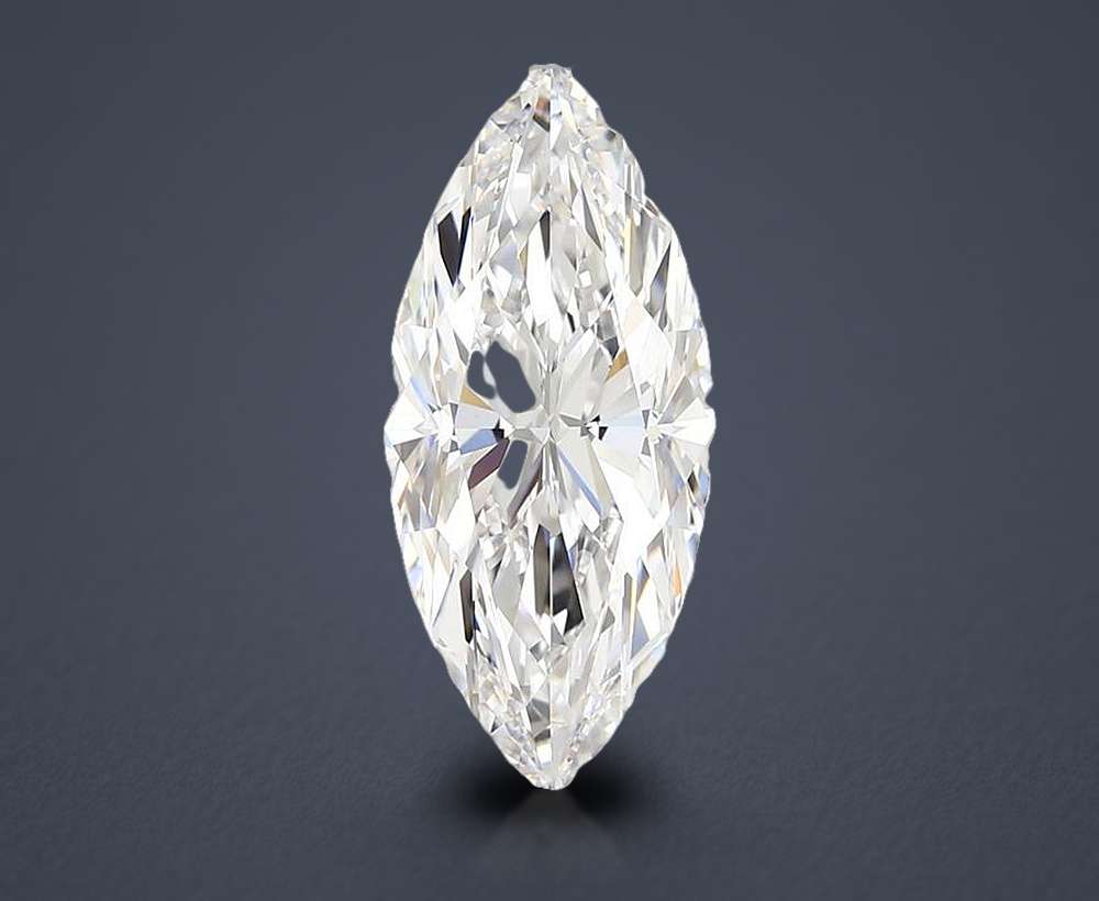 3.38ct D FL Rare Carat Ideal Cut Marquise Diamond