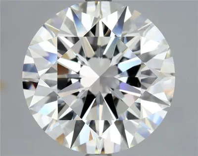 4.13ct G IF Rare Carat Ideal Cut Round Diamond