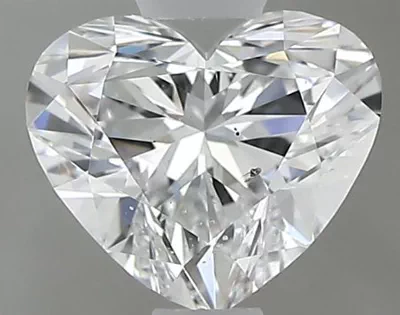 0.61ct D SI2 Rare Carat Ideal Cut Heart Diamond
