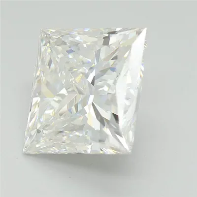 4.05ct F VS1 Rare Carat Ideal Cut Princess Lab Grown Diamond