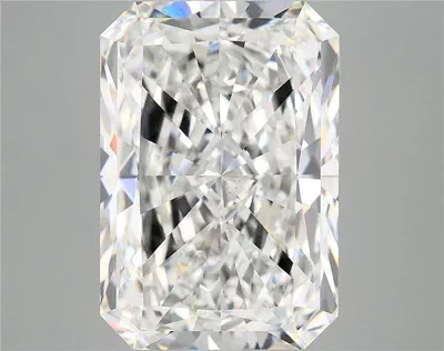 9.82ct F VS1 Rare Carat Ideal Cut Radiant Lab Grown Diamond