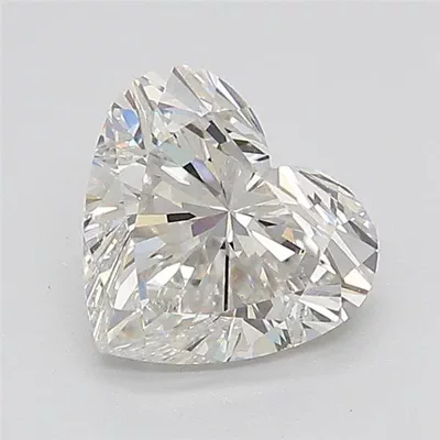 1.48ct F VS1 Very Good Cut Heart Lab Grown Diamond