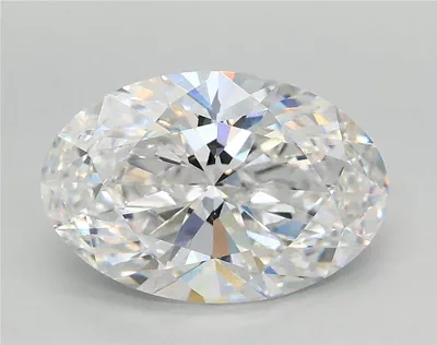 2.65ct E VVS2 Rare Carat Ideal Cut Oval Lab Grown Diamond