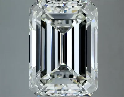 7.02ct J IF Rare Carat Ideal Cut Emerald Diamond
