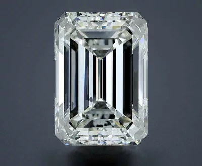 7.02ct J IF Rare Carat Ideal Cut Emerald Diamond
