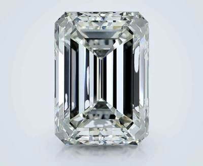7.02ct J IF Rare Carat Ideal Cut Emerald Diamond