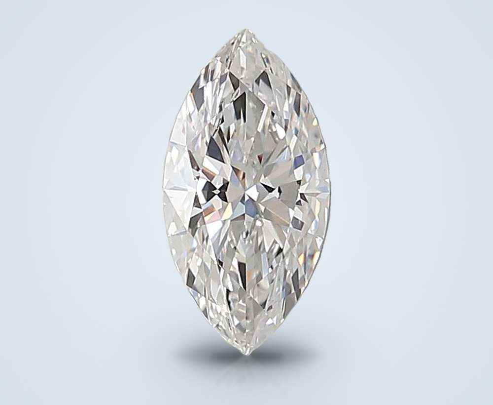 1.52ct F VVS2 Rare Carat Ideal Cut Marquise Lab Grown Diamond