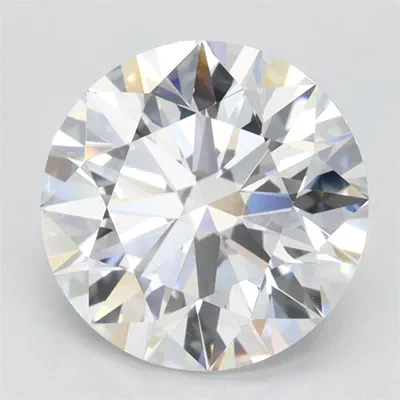 2.43ct D VVS1 Rare Carat Ideal Cut Round Lab Grown Diamond