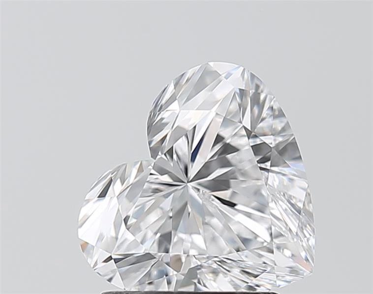 1.72ct D VVS2 Rare Carat Ideal Cut Heart Lab Grown Diamond