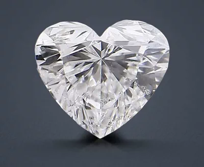 0.32ct E SI2 Rare Carat Ideal Cut Heart Diamond