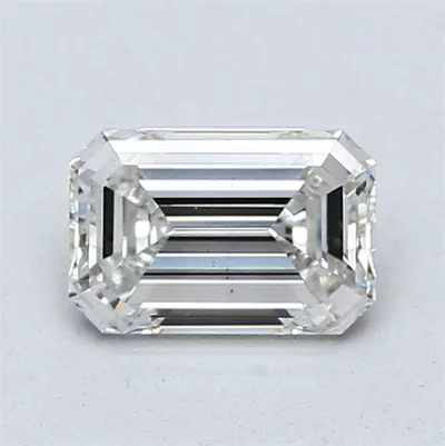 1.02ct F VS2 Rare Carat Ideal Cut Emerald Lab Grown Diamond
