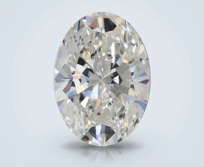 3.03ct E VS1 Rare Carat Ideal Cut Oval Lab Grown Diamond