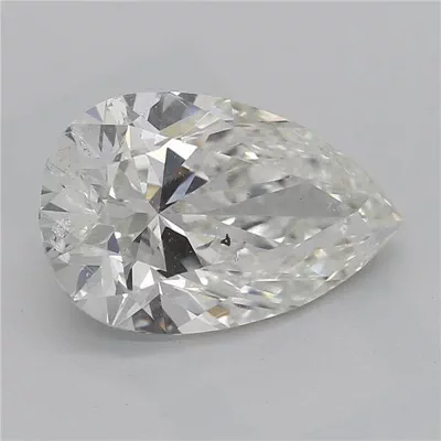 2.28ct J SI2 Very Good Cut Pear Diamond