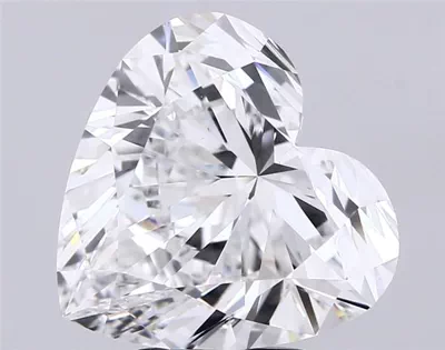 5.53ct E VS1 Rare Carat Ideal Cut Heart Lab Grown Diamond