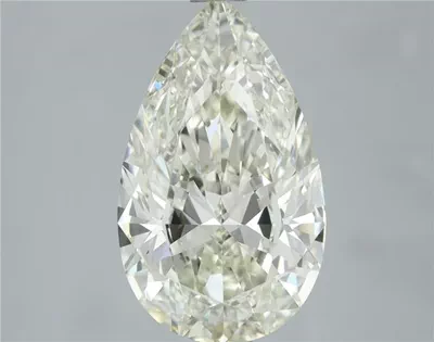 3.01ct K IF Very Good Cut Pear Diamond