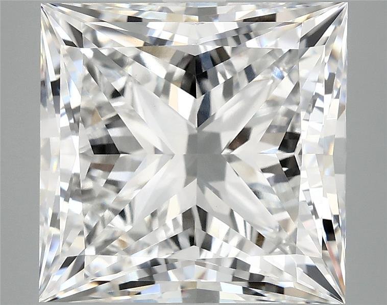 7.78ct E VVS2 Rare Carat Ideal Cut Princess Lab Grown Diamond