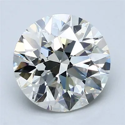 3.00ct J SI1 Rare Carat Ideal Cut Round Diamond