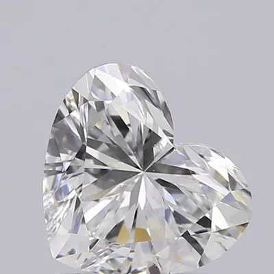 1.00ct E VVS2 Very Good Cut Heart Lab Grown Diamond