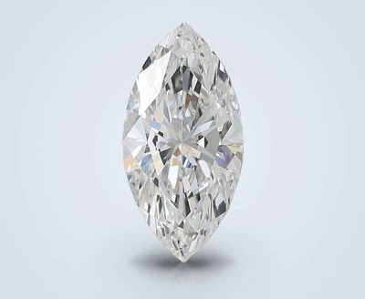 3.01ct E VVS2 Rare Carat Ideal Cut Marquise Lab Grown Diamond