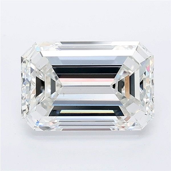3.01ct F VS1 Very Good Cut Emerald Lab Grown Diamond