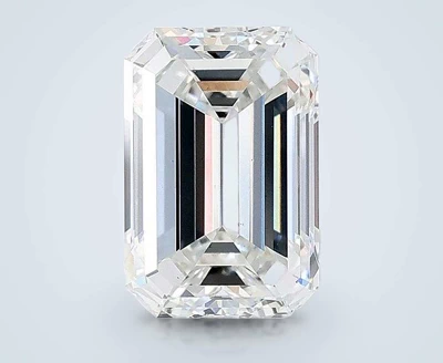 3.01ct F VS1 Very Good Cut Emerald Lab Grown Diamond