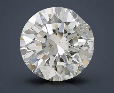 4.20ct K SI2 Rare Carat Ideal Cut Round Diamond