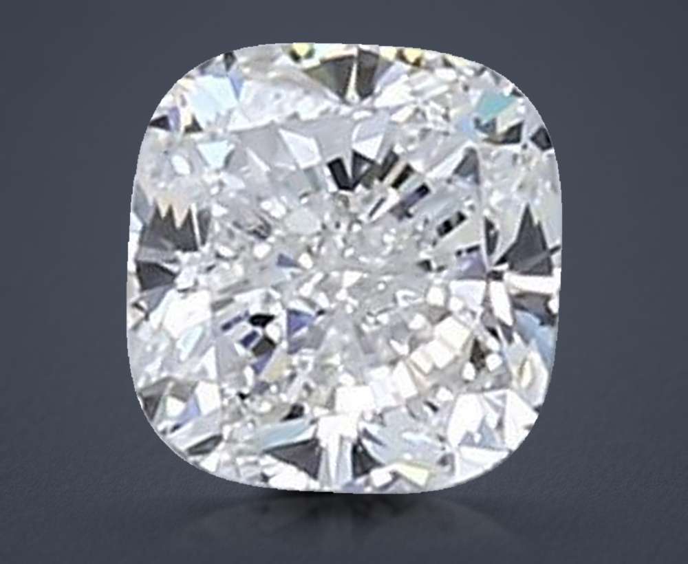 0.50ct F VS2 Very Good Cut Cushion Diamond
