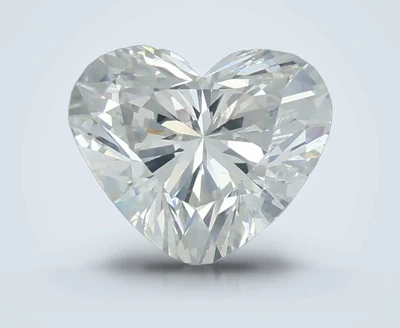 1.00ct H SI2 Rare Carat Ideal Cut Heart Diamond