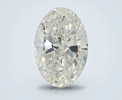 13.58ct F VVS2 Rare Carat Ideal Cut Oval Lab Grown Diamond