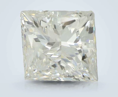 4.98ct F VVS2 Rare Carat Ideal Cut Princess Lab Grown Diamond