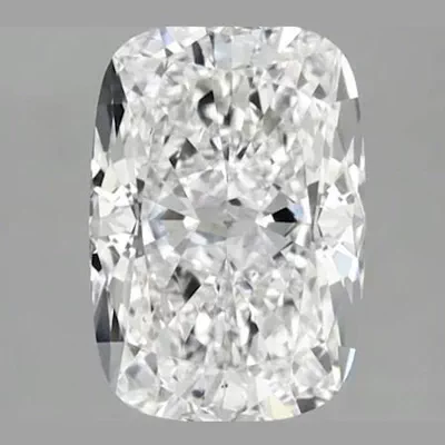 2.08ct D VVS2 Rare Carat Ideal Cut Cushion Lab Grown Diamond