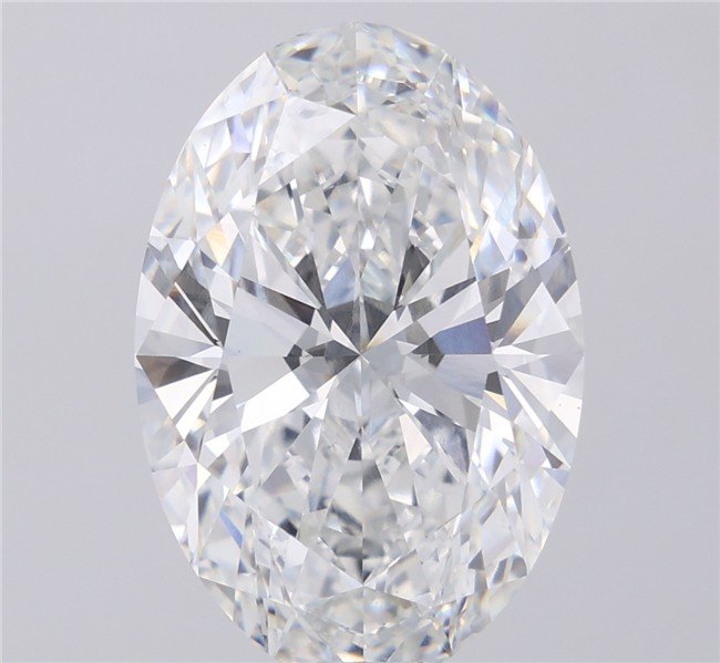 12.06ct F VVS2 Rare Carat Ideal Cut Oval Lab Grown Diamond