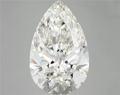 10.16ct G VVS2 Rare Carat Ideal Cut Pear Lab Grown Diamond