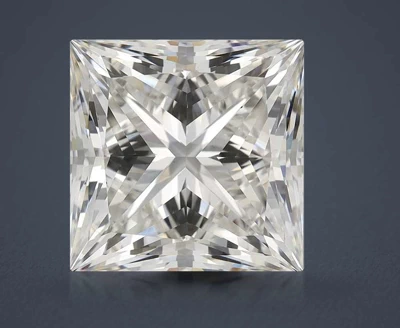 9.05ct H VS1 Rare Carat Ideal Cut Princess Lab Grown Diamond