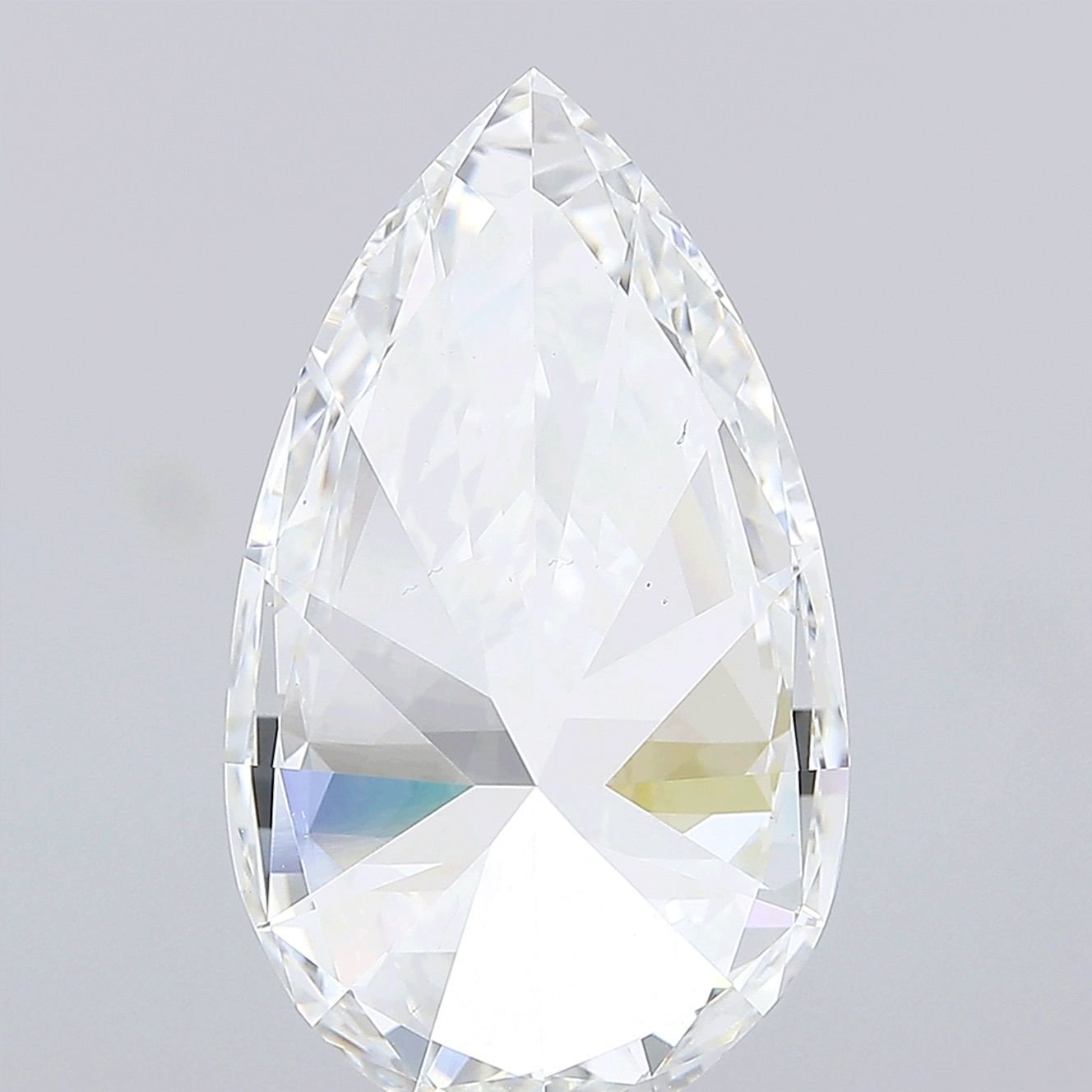 15.01ct F VS1 Rare Carat Ideal Cut Pear Lab Grown Diamond