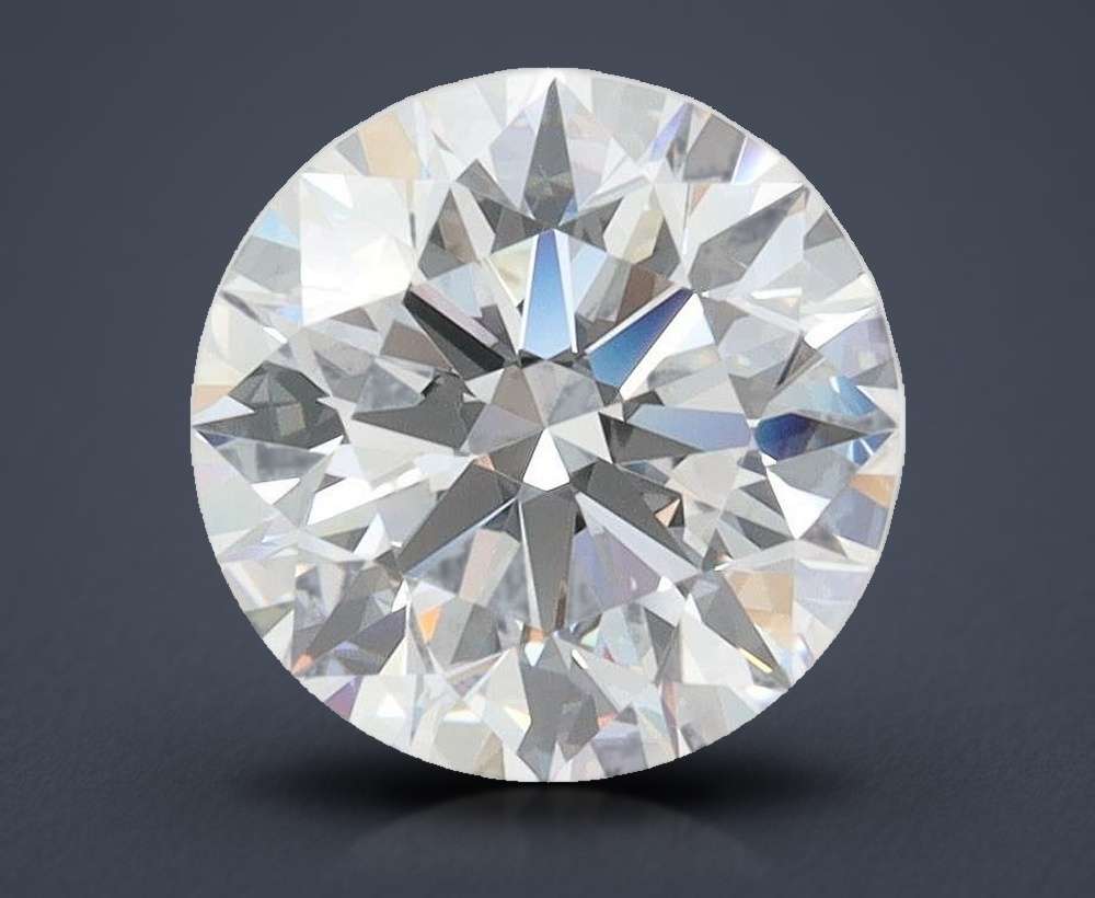 2.09ct E FL Rare Carat Ideal Cut Round Lab Grown Diamond