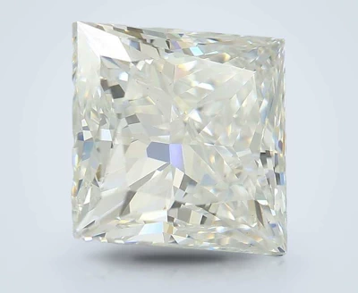 5.03ct F VS1 Rare Carat Ideal Cut Princess Lab Grown Diamond