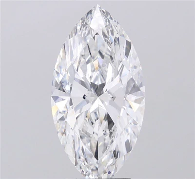 5.03ct E VS1 Rare Carat Ideal Cut Marquise Lab Grown Diamond