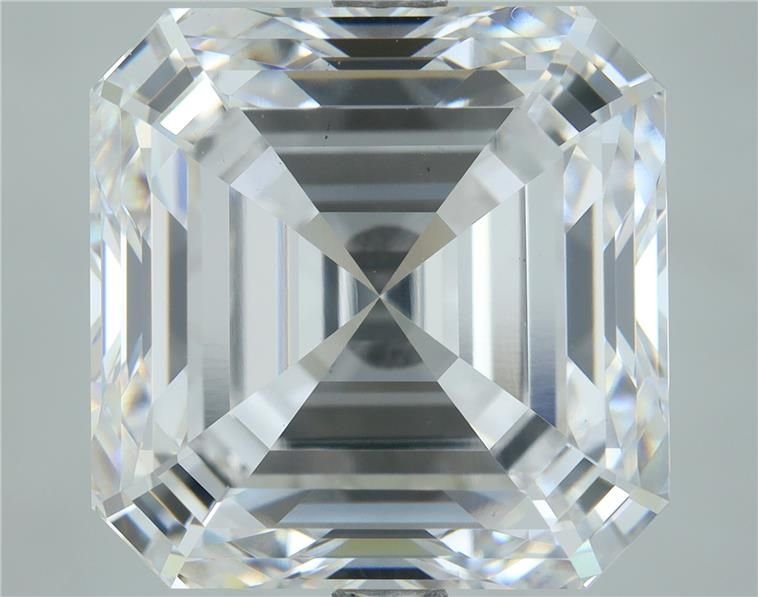 8.03ct E VS1 Rare Carat Ideal Cut Asscher Lab Grown Diamond