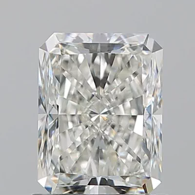 1.24ct J VVS1 Rare Carat Ideal Cut Radiant Diamond