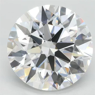 4.70ct D IF Rare Carat Ideal Cut Round Lab Grown Diamond