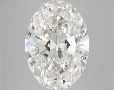 7.11ct H VS2 Rare Carat Ideal Cut Oval Lab Grown Diamond