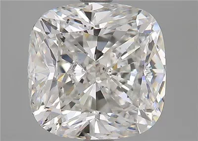 3.51ct I SI1 Rare Carat Ideal Cut Cushion Diamond