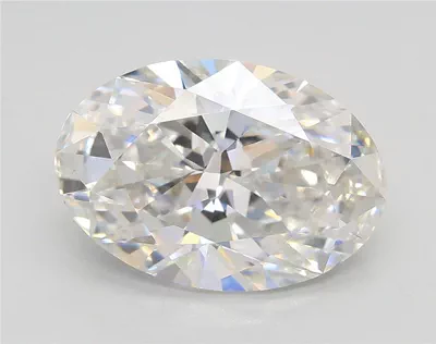 2.53ct E VS1 Rare Carat Ideal Cut Oval Lab Grown Diamond