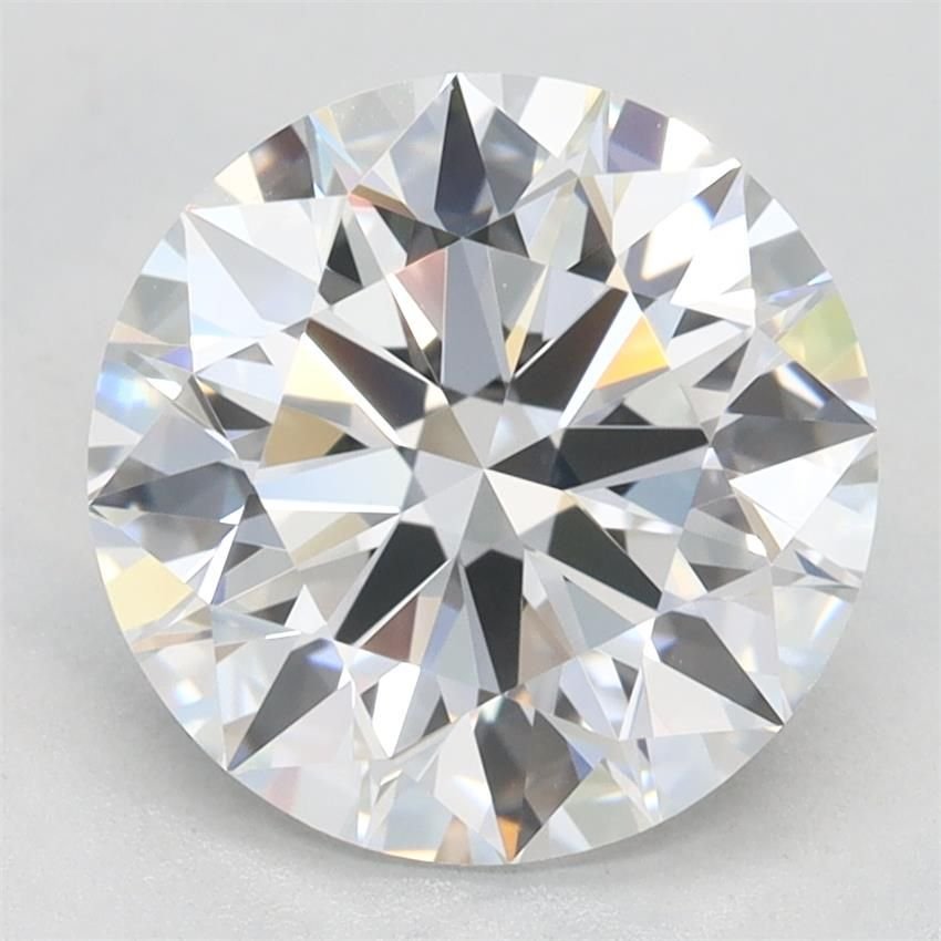 2.69ct D VVS1 Rare Carat Ideal Cut Round Lab Grown Diamond