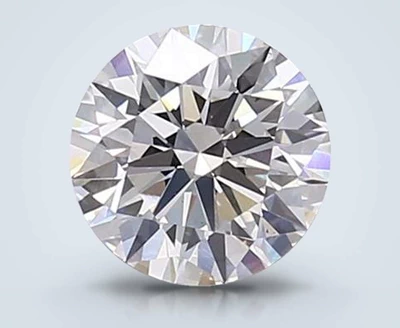 1.29ct G VVS2 Rare Carat Ideal Cut Round Lab Grown Diamond