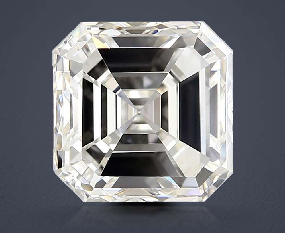 2.50ct I VVS1 Very Good Cut Asscher Diamond