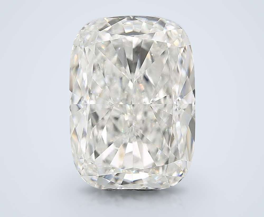 11.01ct F VVS2 Rare Carat Ideal Cut Cushion Lab Grown Diamond